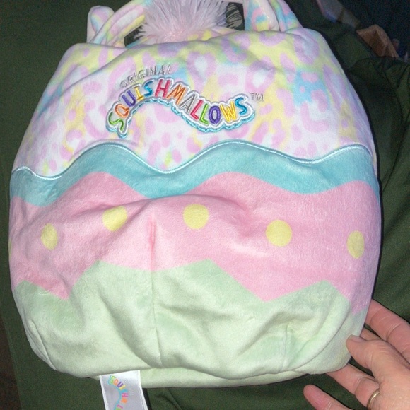 Bexley Unicorn Squishmallow Easter Basket Original Squishmallows New - Picture 2 of 6